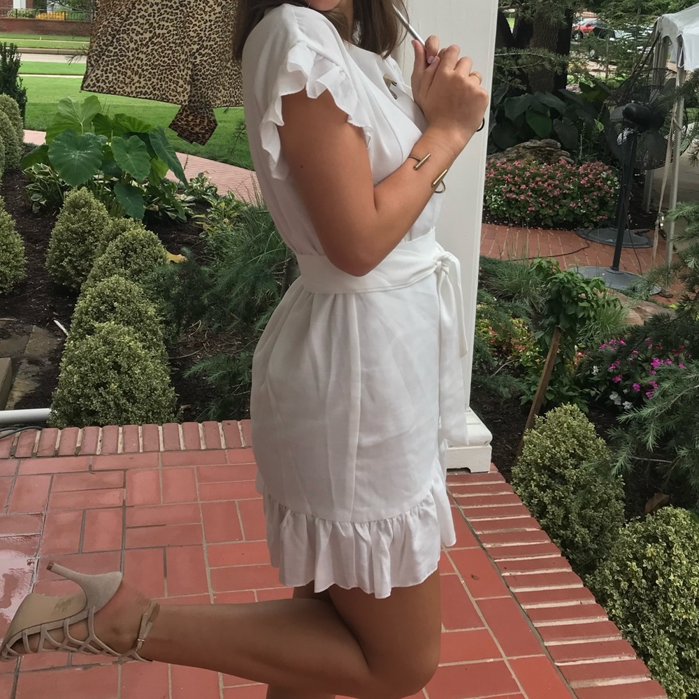 White dress